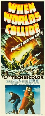 When Worlds Collide movie poster (1951) wood print