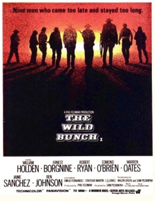 The Wild Bunch movie poster (1969) puzzle MOV_ded93b52