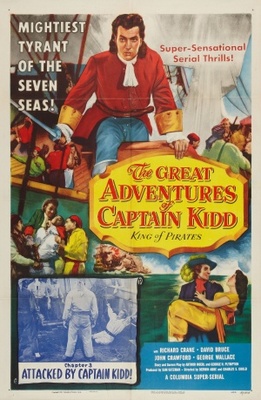 The Great Adventures of Captain Kidd movie poster (1953) mug