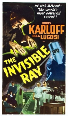 The Invisible Ray movie poster (1936) metal framed poster