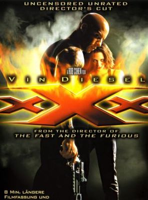 XXX movie poster (2002) wood print