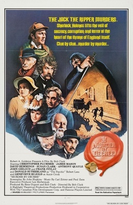 Murder by Decree movie poster (1979) wooden framed poster