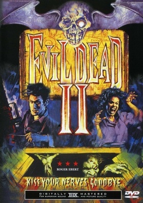 Evil Dead II movie poster (1987) metal framed poster