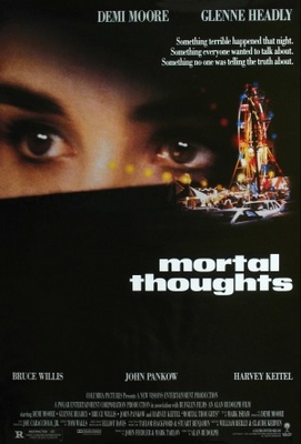 Mortal Thoughts movie poster (1991) canvas poster