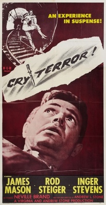 Cry Terror! movie poster (1958) canvas poster