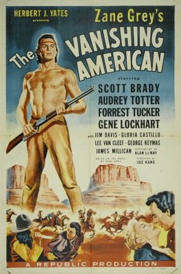 The Vanishing American movie poster (1955) metal framed poster