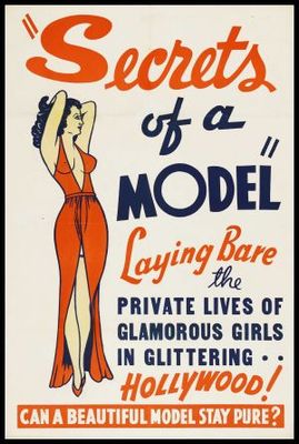 Secrets of a Model movie poster (1940) canvas poster