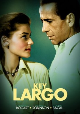 Key Largo movie poster (1948) wood print