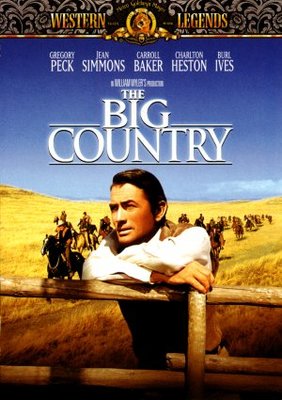 The Big Country movie poster (1958) wooden framed poster