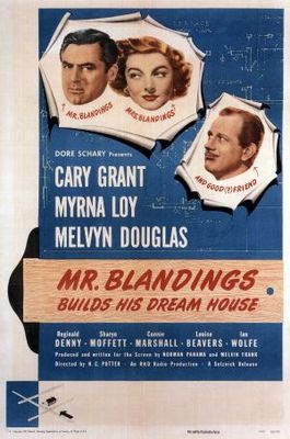Mr. Blandings Builds His Dream House movie poster (1948) wood print