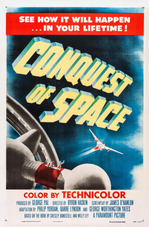 Conquest of Space movie poster (1955) poster