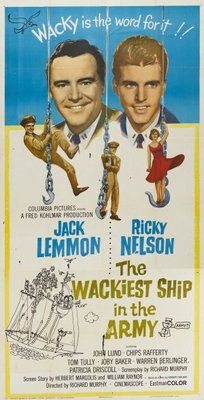 The Wackiest Ship in the Army movie poster (1960) poster with hanger