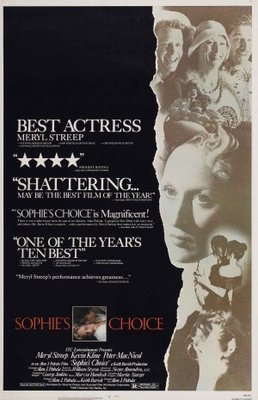 Sophie's Choice movie poster (1982) wooden framed poster