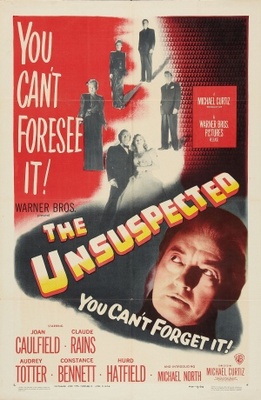The Unsuspected movie poster (1947) t-shirt