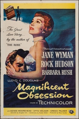 Magnificent Obsession movie poster (1954) poster with hanger