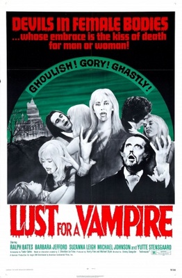 Lust for a Vampire movie poster (1971) tote bag