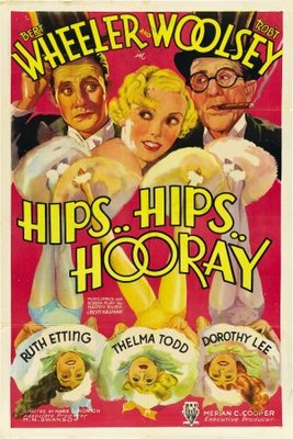 Hips, Hips, Hooray! movie poster (1934) poster