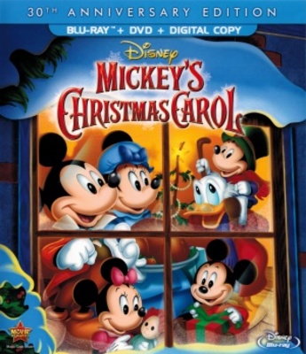 Mickey's Christmas Carol movie poster (1983) Stickers MOV_e4229559
