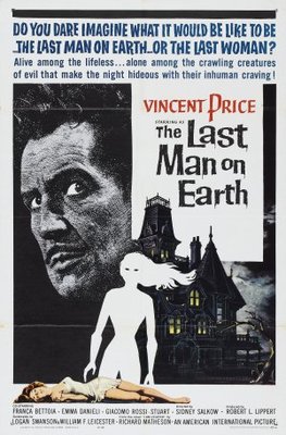 The Last Man on Earth movie poster (1964) pillow