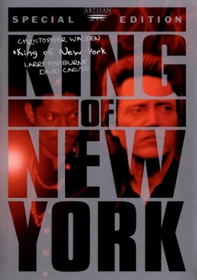 King of New York movie poster (1990) wood print