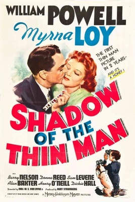 Shadow of the Thin Man movie poster (1941) metal framed poster