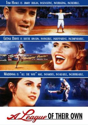 A League of Their Own movie poster (1992) metal framed poster