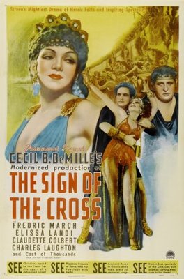 The Sign of the Cross movie poster (1932) pillow