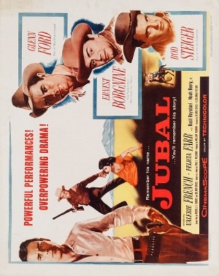Jubal movie poster (1956) wood print