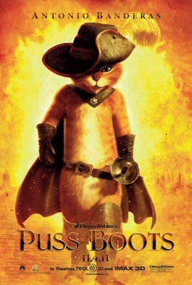Puss in Boots movie poster (2011) Poster MOV_e5e61ed2