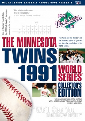 1991 World Series Atlanta Braves vs Minnesota Twins movie poster (1991) mouse pad