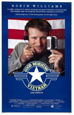Good Morning, Vietnam movie poster (1987) poster with hanger