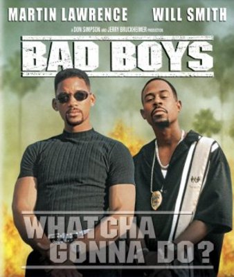 Bad Boys movie poster (1995) Stickers MOV_e983f261