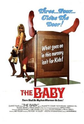 The Baby movie poster (1973) metal framed poster