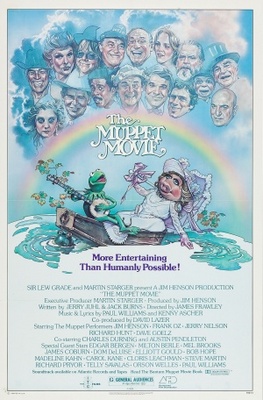 The Muppet Movie movie poster (1979) wood print