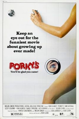 Porky's movie poster (1982) poster with hanger