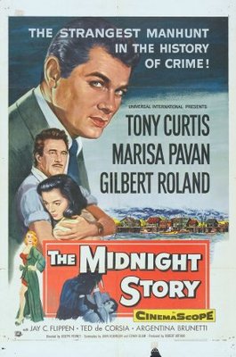 The Midnight Story movie poster (1957) canvas poster