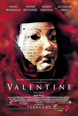 Valentine movie poster (2001) wood print