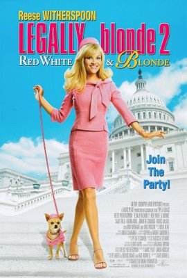 Legally Blonde 2: Red, White & Blonde movie poster (2003) Longsleeve T-shirt
