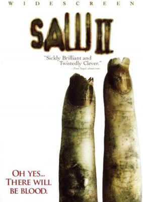 Saw II movie poster (2005) metal framed poster