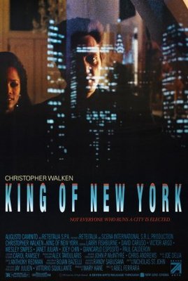 King Of New York movie poster (1990) pillow