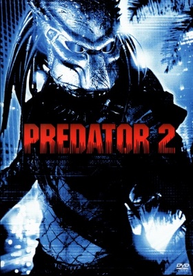 Predator 2 movie poster (1990) pillow