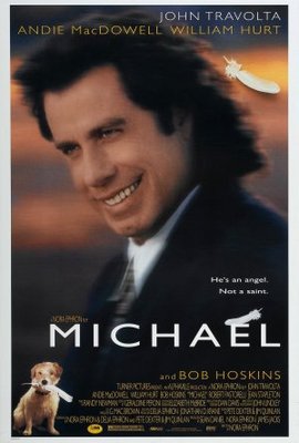 Michael movie poster (1996) mouse pad