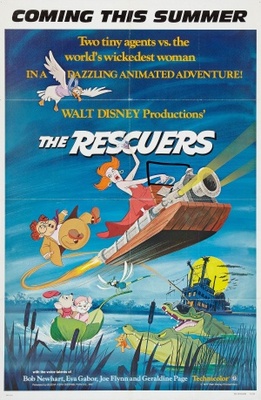The Rescuers movie poster (1977) poster with hanger