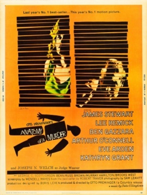 Anatomy of a Murder movie poster (1959) poster