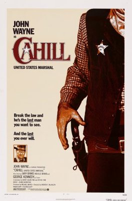 Cahill U.S. Marshal movie poster (1973) mouse pad