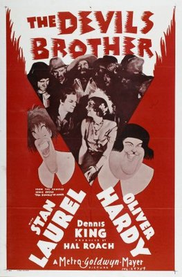 The Devil's Brother movie poster (1933) poster with hanger