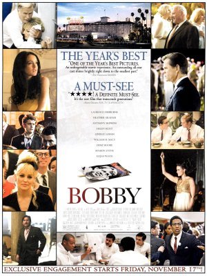 Bobby movie poster (2006) tote bag