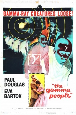 The Gamma People movie poster (1956) poster with hanger