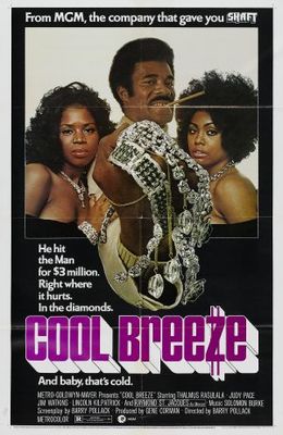 Cool Breeze movie poster (1972) wooden framed poster