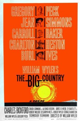 The Big Country movie poster (1958) mouse pad